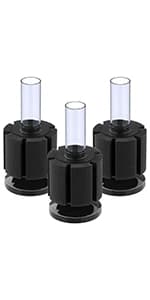 3 Pack Aquarium Sponge Filter Quiet Betta Fry Shrimp and Small Fish Foam Filter for Tiny Fish Tank up to 10 Gallon — product details