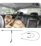 Dog Seat Belt Harness for Car,2pcs Dog Seatbelt of Coated Wire Leash Safety Restraint — collection imagery