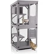 Cat House Window Outdoor Catio Cat Enclosures with 7 Platforms — collection imagery