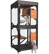 Cat House Window Outdoor Catio Cat Enclosures with 7 Platforms — collection imagery