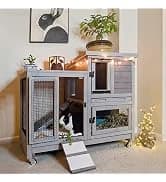 Wooden Tortoise House Large Tortoise Habitat Cage — Indoor Tortoises Enclosure for Small Animals — collection imagery