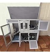 Wooden Tortoise House Large Tortoise Habitat Cage — Indoor Tortoises Enclosure for Small Animals — collection imagery