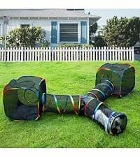 Portable Cat Enclosure - 2-in-1 Outdoor Catio with Tent and Tunnel — collection imagery