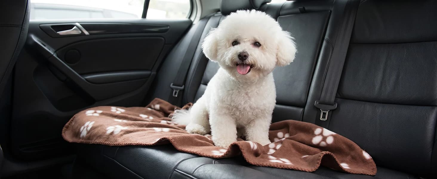 Dog Blankets — 6 Pack Fleece Pet Blankets — product details