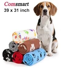 Dog Blankets — 6 Pack Fleece Pet Blankets — collection imagery
