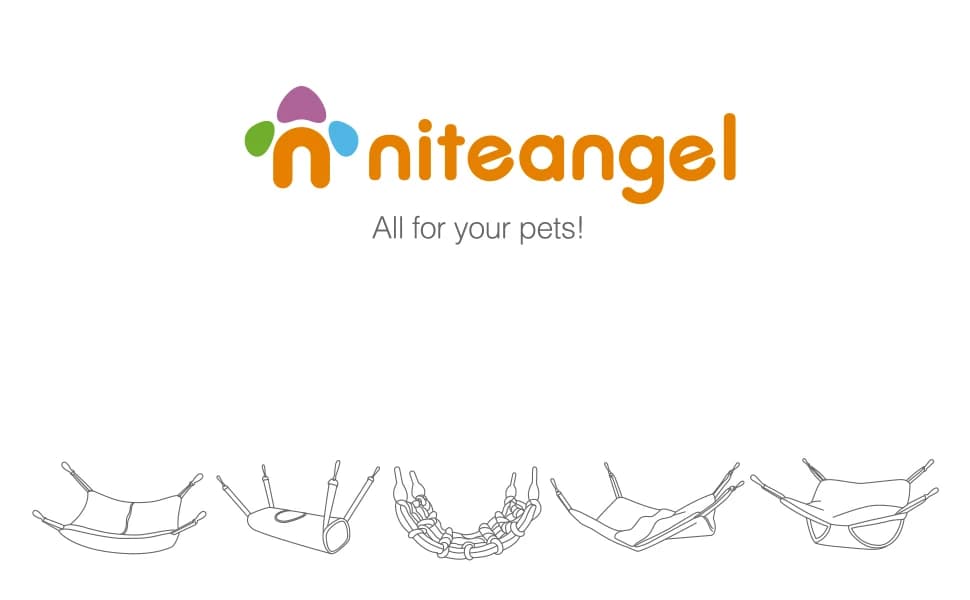 Hanging Hammock Nap Sack Swing Bag Pet Sleeper for Ferret Rat Sugar Glider and Other Small Animals (Cream — product details