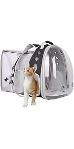 Back Extension Cat Travel Carrier Backpack — product details