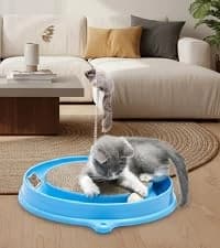 Cat Scratcher Toy with Ball Track for Indoor Cats and Kittens — collection imagery