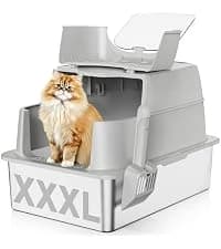 Stainless Steel Litter Box with Lid — collection imagery