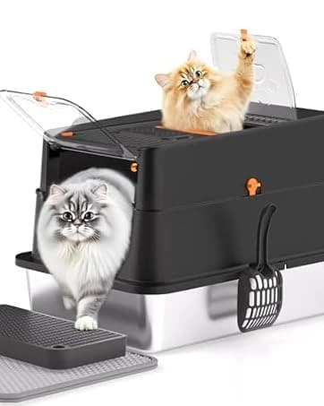 Stainless Steel Litter Box with Lid — collection imagery