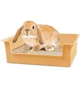 Rabbit Litter Box – Training Potty Tray for Guinea Pig and Small Pets · Spacious Grid Pan with Low Entrance — collection imagery