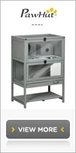 Wooden Hamster Cage with Storage Shelf for Dwarf — product details
