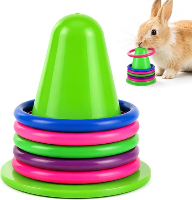 Rabbit Training Ring Toy — Puzzle Toy for Bunnies