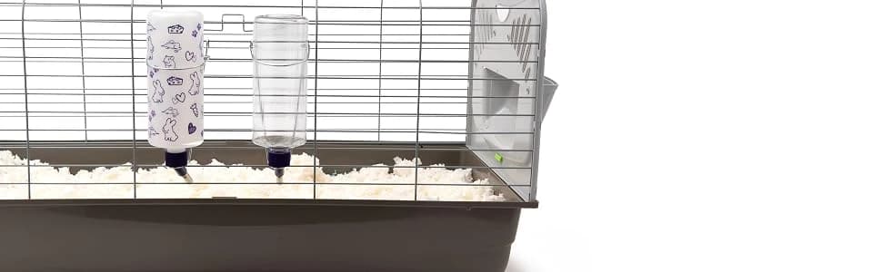 32oz Weather Resistant Water Bottles with Heavy Duty Mount for Rabbits and Ferrets (Rabbits) — collection imagery