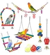 Bird Shredding Foraging Toys Parakeet Toy Chewing Hanging Toy Shredded Paper Bird Cage Accessories Bird Rope — collection imagery