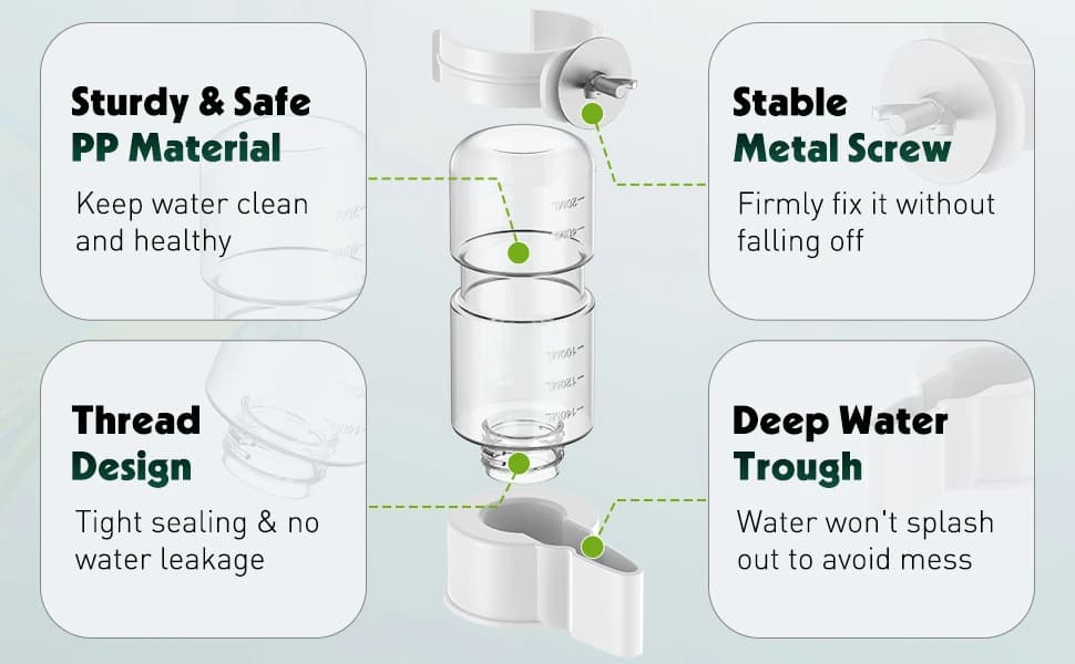 Bird Water Dispenser — Automatic Water Feeder — product details