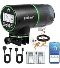 WiFi Automatic Fish Feeder for Aquarium with Temperature Monitoring — collection imagery