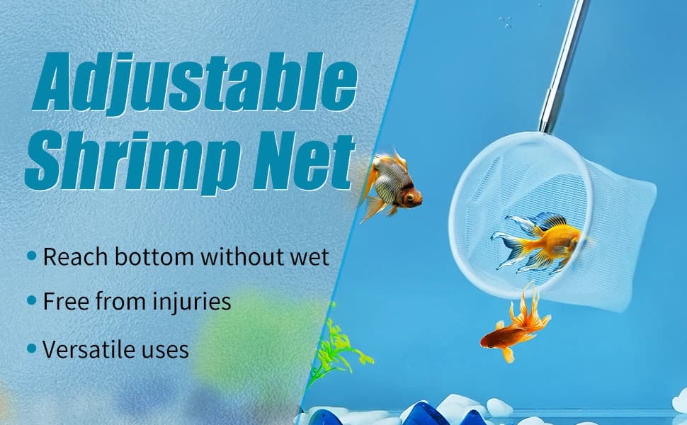 Small Fish Tank Shrimp Net — Aquarium Debris Cleaning Tools — product details
