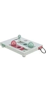 Cat Activity Flip Board – 4-Module Treat Puzzle Enrichment Toy for Mental Stimulation and Slow Feeding — product details