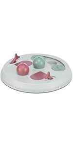 Cat Activity Flip Board – 4-Module Treat Puzzle Enrichment Toy for Mental Stimulation and Slow Feeding — product details