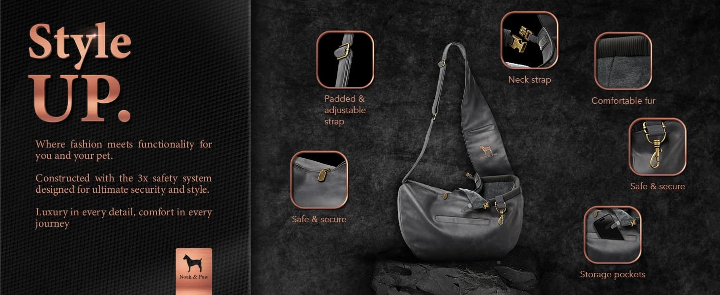Dog Sling Carrier for Small Dogs 5-18lb — product details