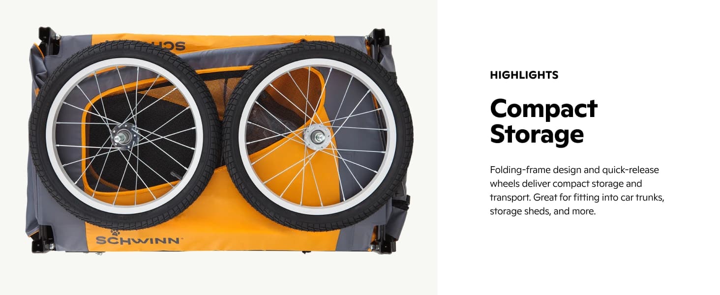 13-SC315 Rascal Bike Pet Trailer — product details