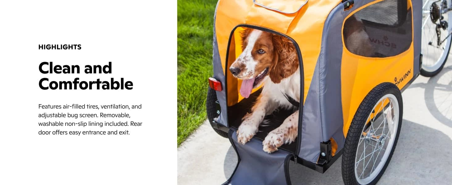 13-SC315 Rascal Bike Pet Trailer — product details