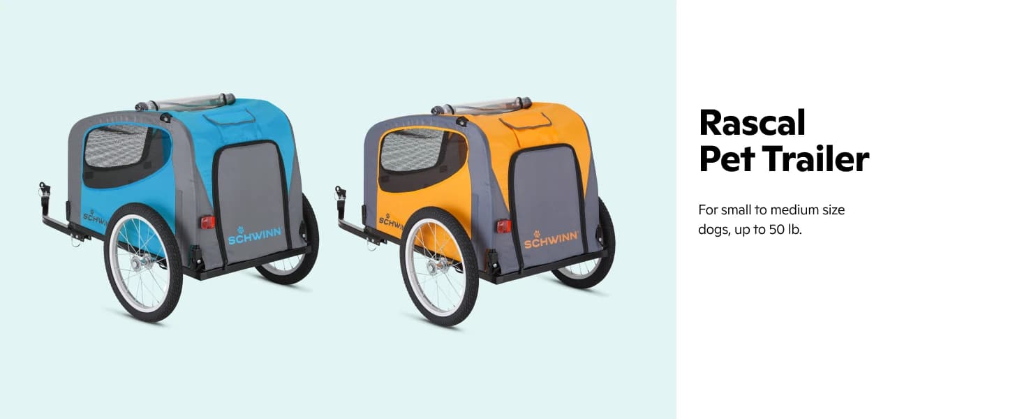 13-SC315 Rascal Bike Pet Trailer — product details