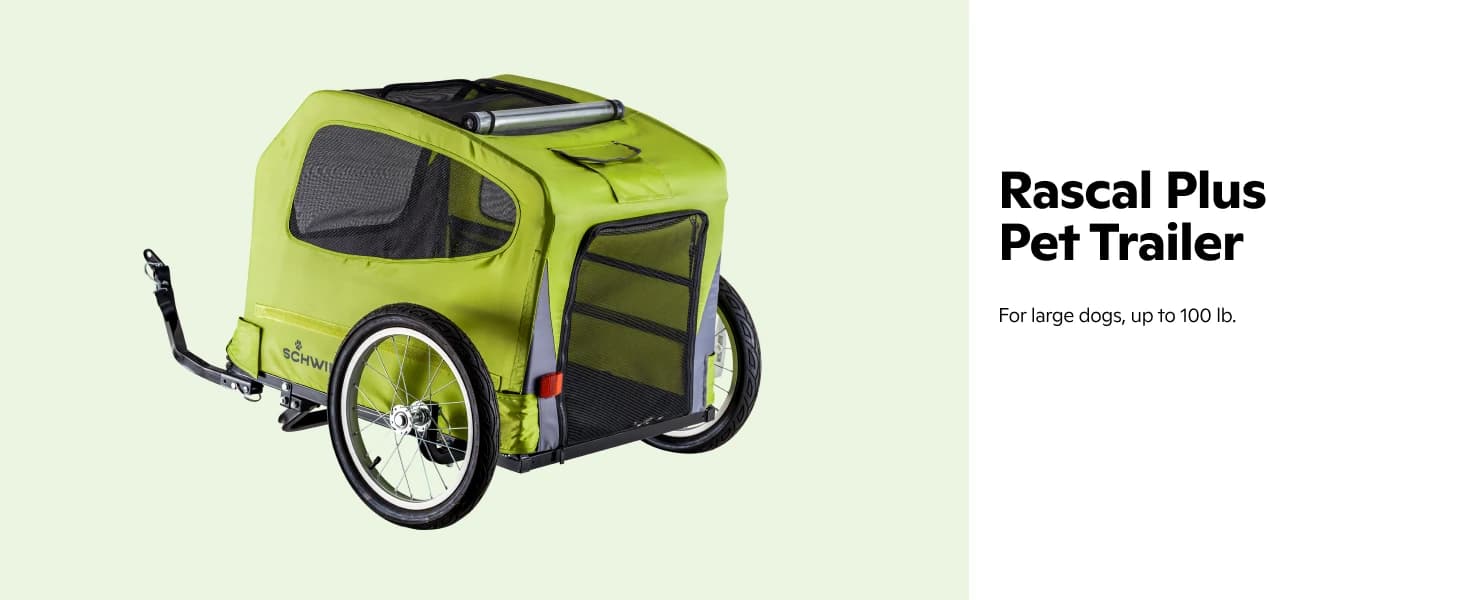 13-SC315 Rascal Bike Pet Trailer — product details