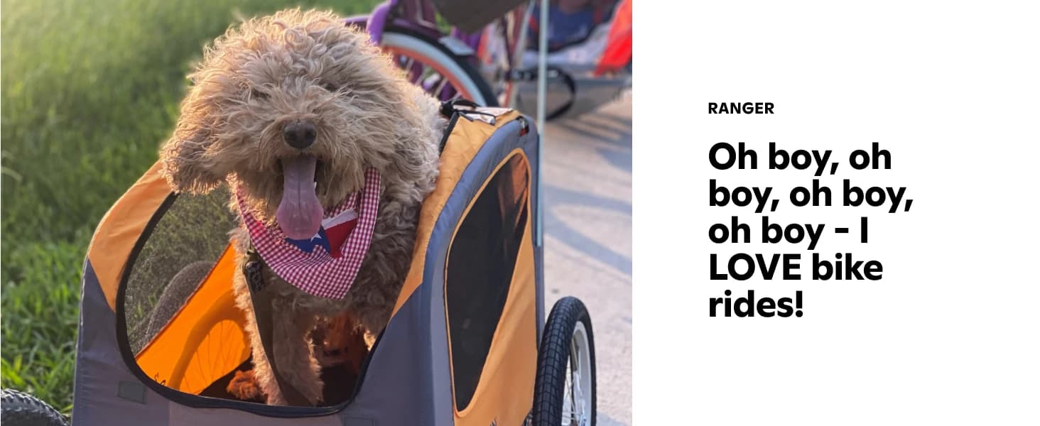 13-SC315 Rascal Bike Pet Trailer — product details