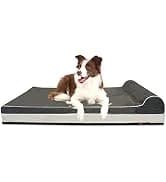Orthopedic Dog Bed — Slate Grey 50''x36''x10'' — collection imagery