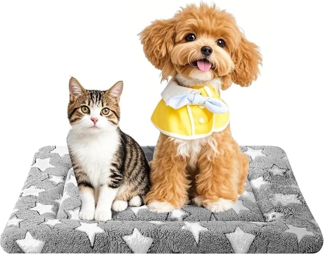 Dog Bed Mat – Soft and Comfortable Dog Kennel Pad for Crate – Durable Crate Bed & Mat for Dogs & Cats – Ideal