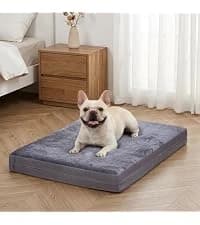 Outdoor Dog Crate Pad Bed — Reversible Waterproof Wipeable Kennel Mat — collection imagery