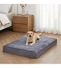 Outdoor Dog Crate Pad Bed — Reversible Waterproof Wipeable Kennel Mat — collection imagery