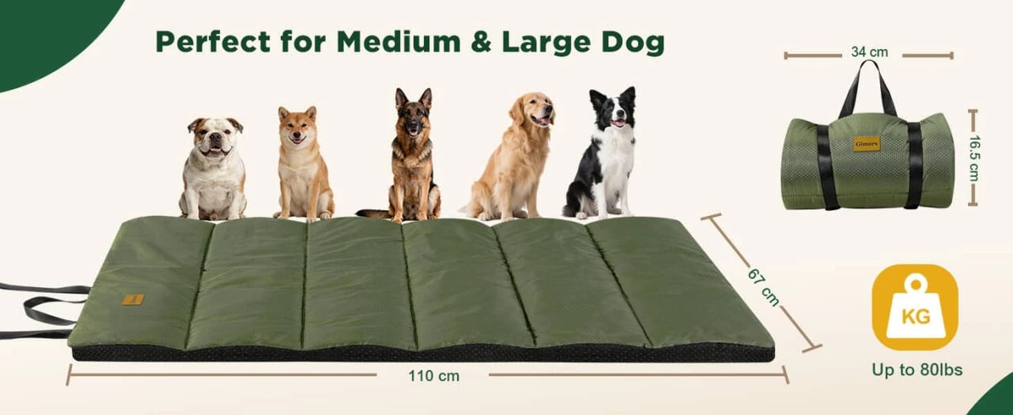 Upgraded Thickened XL Outdoor Dog Bed with Waterproof Film — product details
