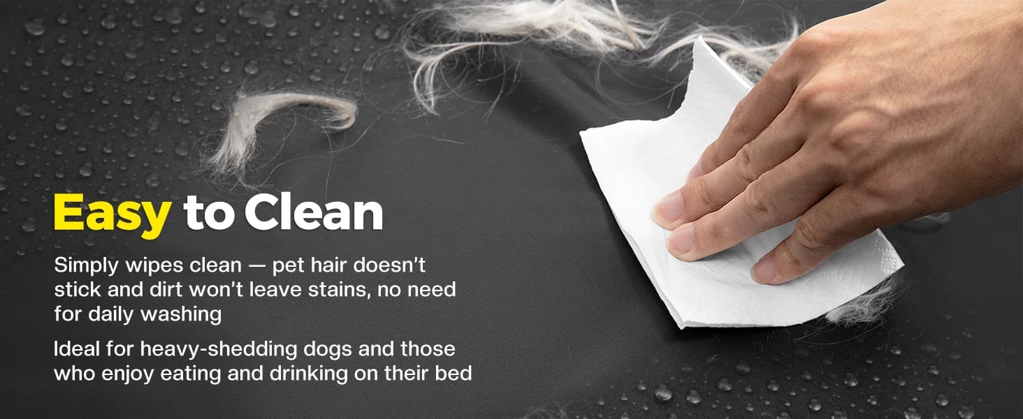 Waterproof Dog Bed Cover Replacement Washable — Zipper Closure — collection imagery