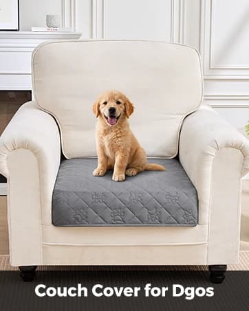Waterproof Dog Bed Cover Replacement Washable — Zipper Closure — collection imagery