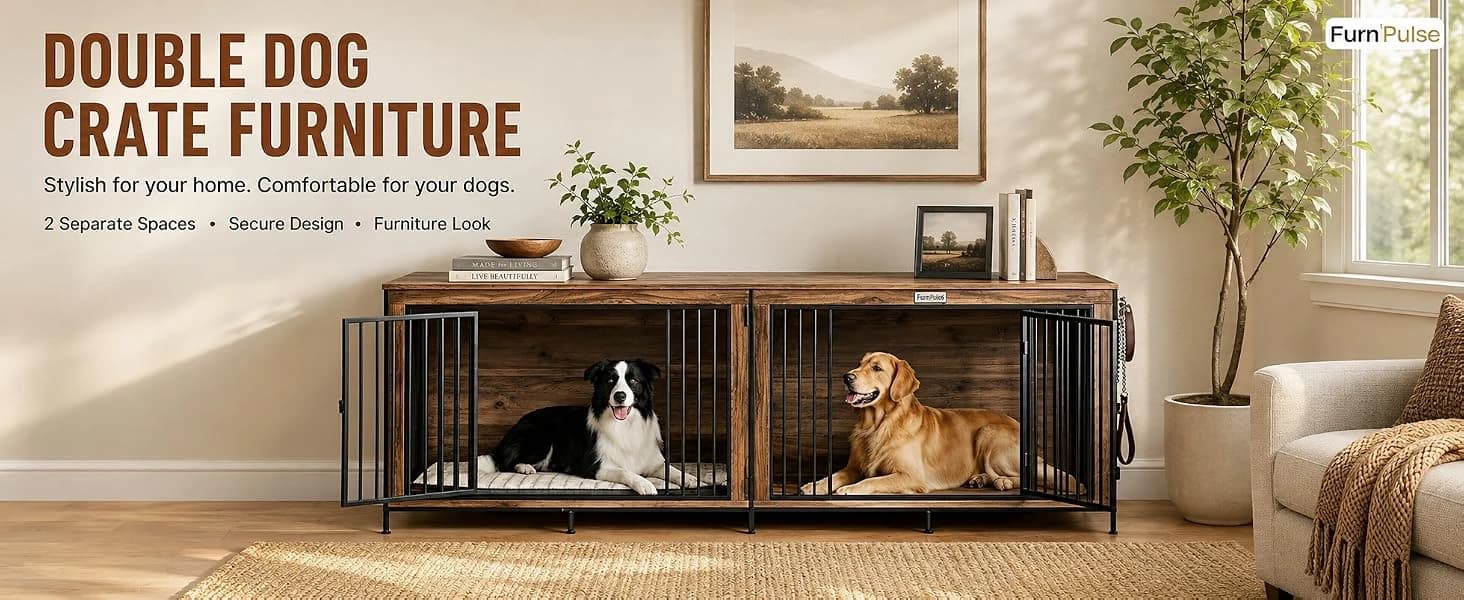 48" XL Dog Crate Furniture for Medium and Large Dogs โ product details