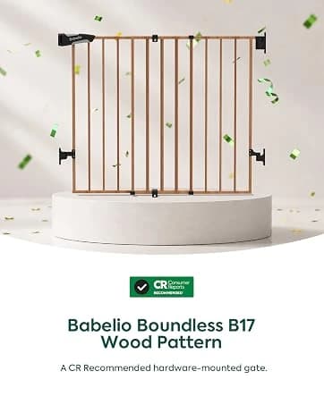 Dog Gate with Adjustable Cat Door — collection imagery