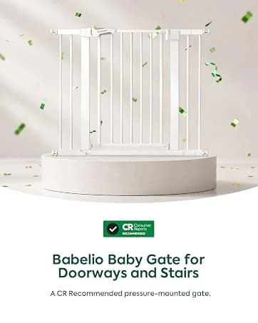 Dog Gate with Adjustable Cat Door — collection imagery