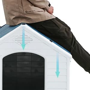 Dog House | 28" L x 26" W x 28" H | Blue — collection imagery