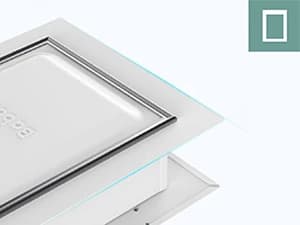 Pet Door for Wall,3-Flap — Steel Frame and Telescoping Tunnel — Double Flap and Metal Mounting