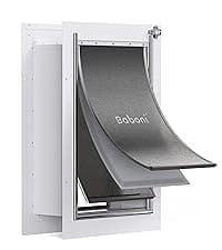 Pet Door for Wall,3-Flap — Steel Frame and Telescoping Tunnel — collection imagery