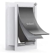 Pet Door for Wall,3-Flap — Steel Frame and Telescoping Tunnel — collection imagery