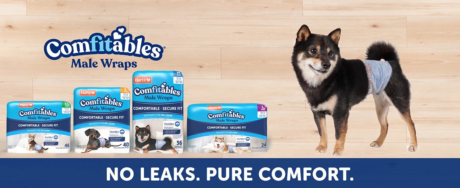 Disposable Dog Diapers — Size S 36 count — collection imagery