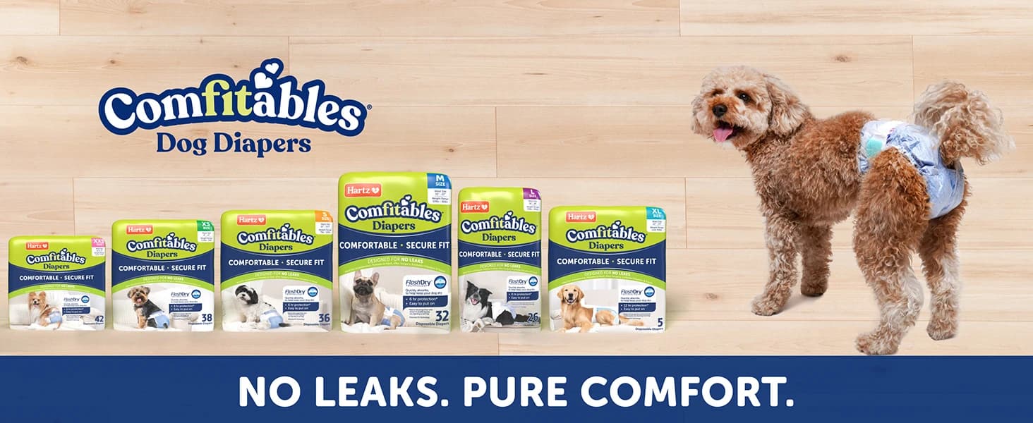 Disposable Dog Diapers — Size S 36 count — collection imagery