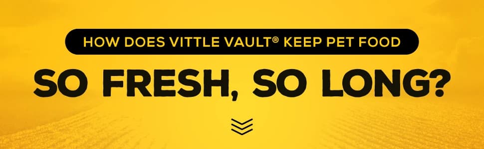 Vittles Vault Airtight Pet Food Storage Container + Scoop — Fits Up to 50lbs — collection imagery