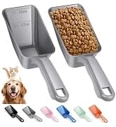 2 PACK Dog Food Scoop — 1 Cup Capacity Pet Food Scoop For Dog and Cat — collection imagery