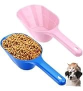 2 PACK Dog Food Scoop — 1 Cup Capacity Pet Food Scoop For Dog and Cat — collection imagery