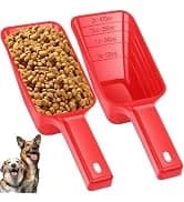 2 PACK Dog Food Scoop — 1 Cup Capacity Pet Food Scoop For Dog and Cat — collection imagery